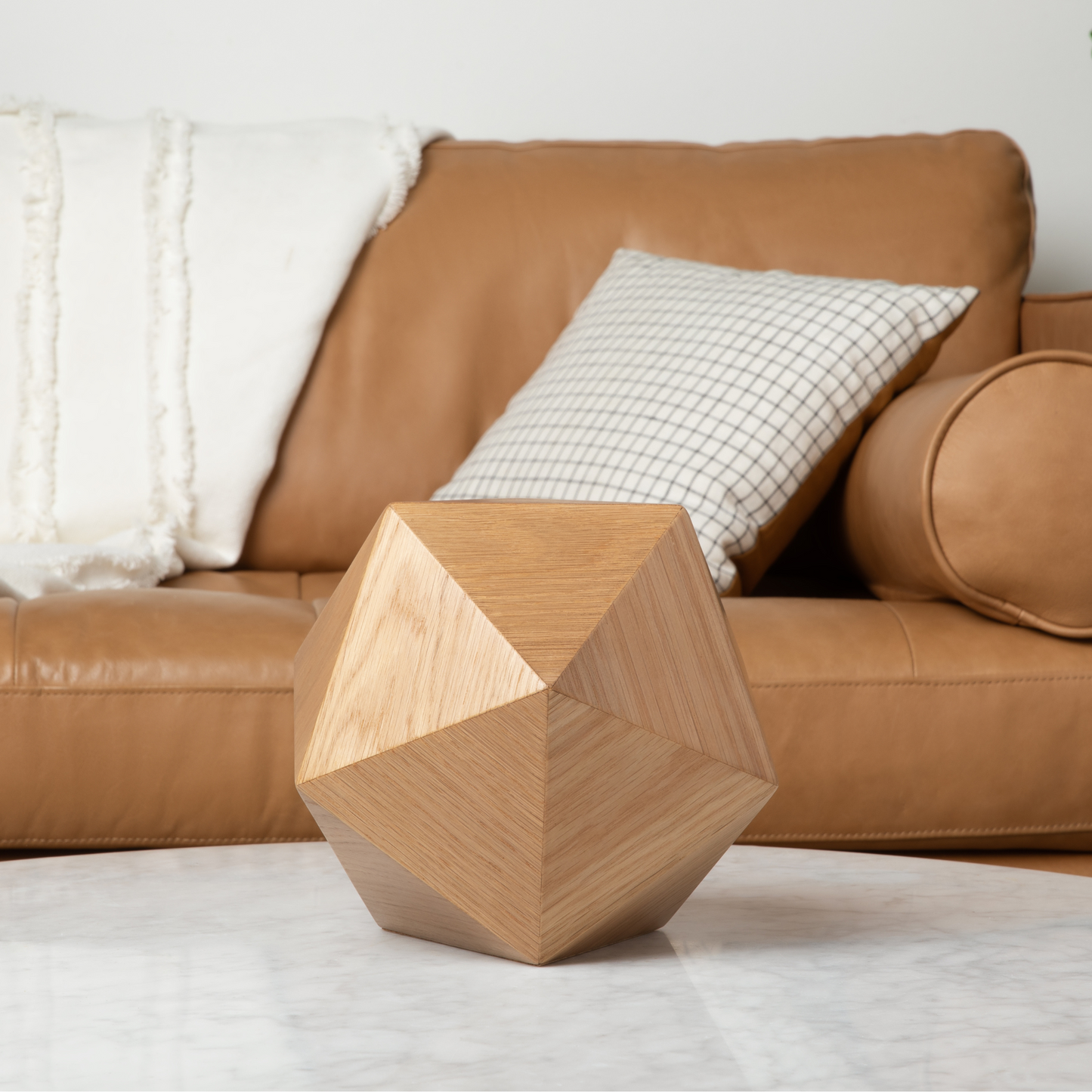 The Barnes Urn in Oak