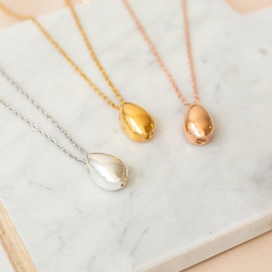 The Olivia Teardrop Cremation Necklace