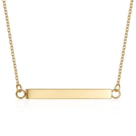 The Horizontal Pillar Cremation Necklace