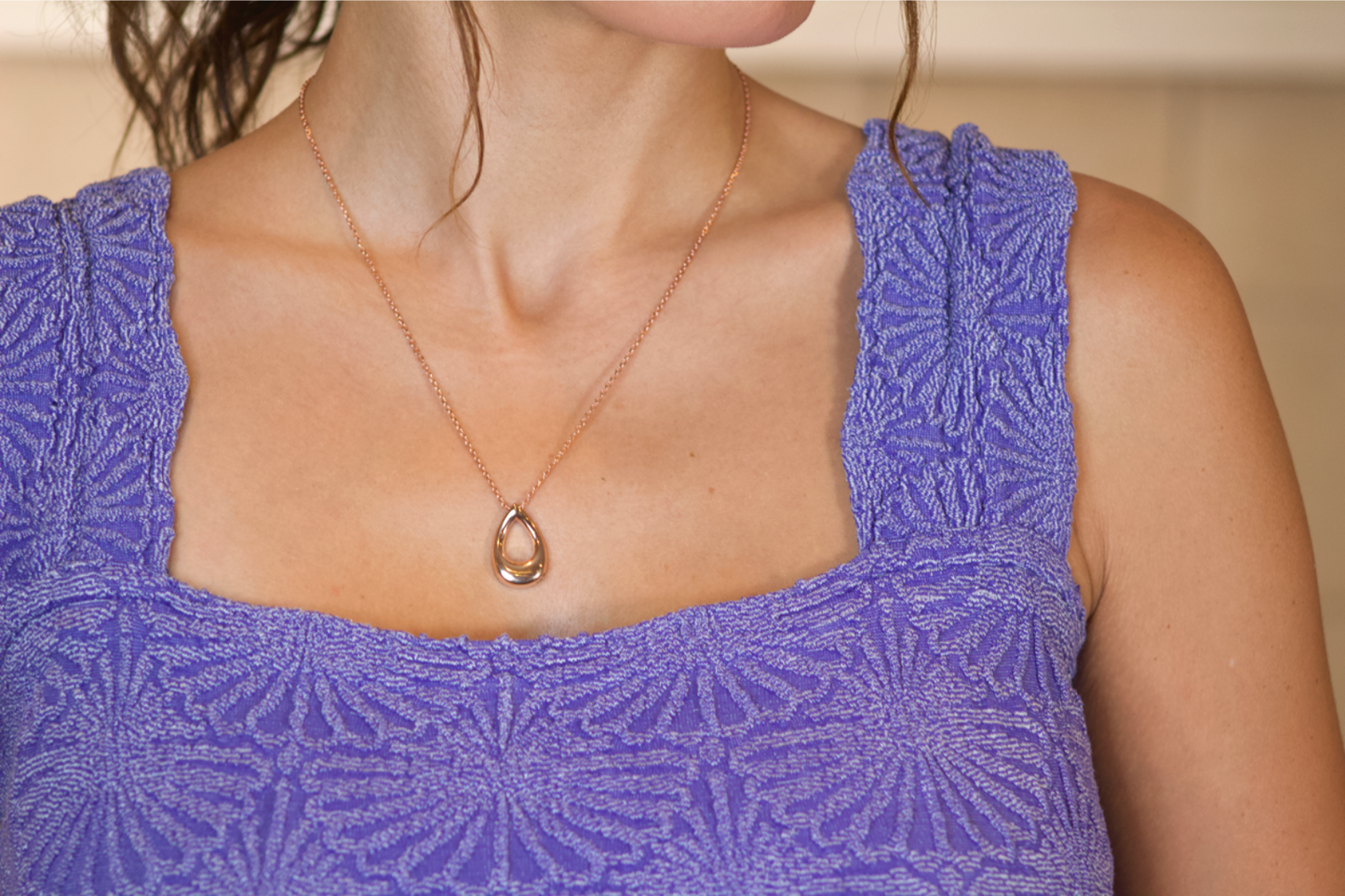 The Grace Teardrop Cremation Necklace