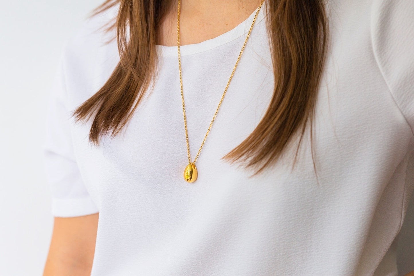 The Olivia Teardrop Cremation Necklace