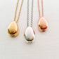 The Olivia Teardrop Cremation Necklace
